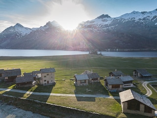 Aussicht Richtung Piz Lunghin