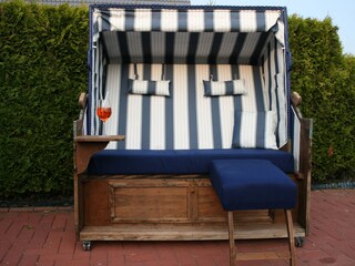 Strandkorb zum relaxen