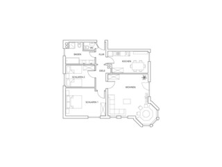 Appartamento per vacanze Oberstdorf Pianta del piano 21