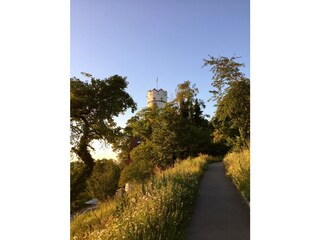 Tower "Mehlsack" in walking distance