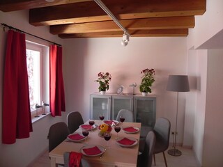 Medieval style wooden ceiling