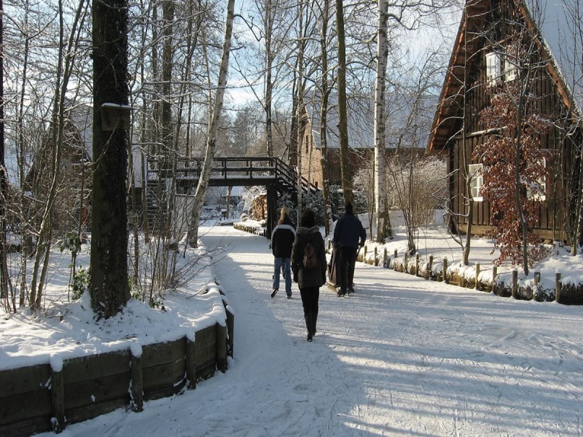 Schlittschuhlaufen im Spreewald