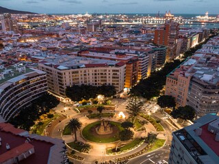 Plaza España and city centre
