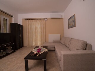 Villa Pitsidia Living Room 16