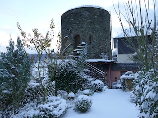 witchtower in winter