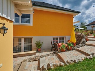 Terrasse Fewo Geisbergblick