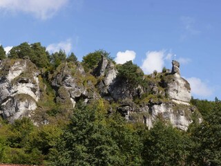 Typische Felsformationen in der Fränksichen Schweuz