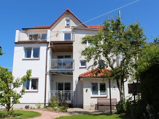 Hinteransicht Villa Frieda