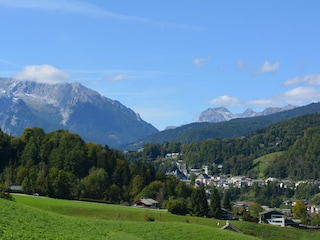 Ausblick vom Balkon