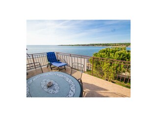 Balkon mit Meerblick