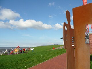 Spielplatz direkt am Meer