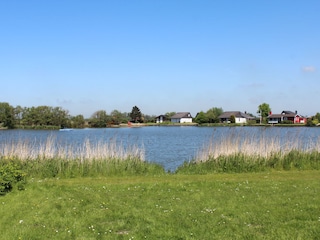 der Binnensee Blick vom Haus