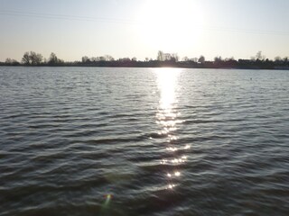 Blick über dem Ostesee direkt vor der Haustüre