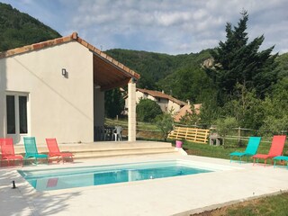 Villa Saint-Pierre-de-Colombier Grabación al aire libre 2