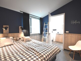 Schlafzimmer mit en-suite Badezimmer