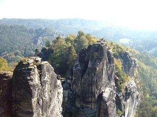 Sächsische Schweiz Basteigebiet 42 km