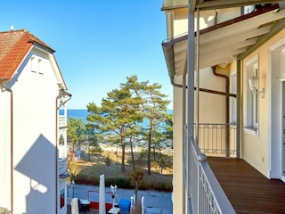 Balkon mit Meerblick