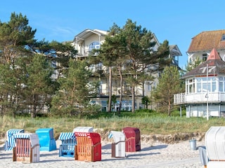 Strandidyll vor dem Haus