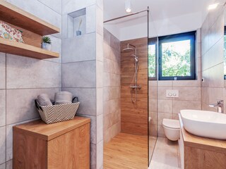 bathroom with shower