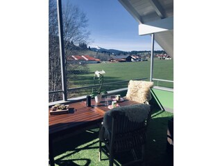 Südbalkon  - absolute Ruhe