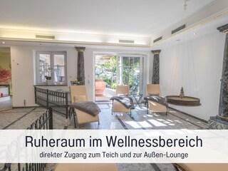 Auzsschnitt von Wellnessoase im Haupthaus