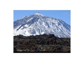 Schnee auf dem Teide