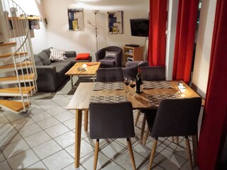 Holiday house Friedrichskoog Living Room 10
