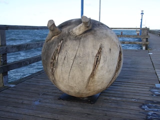 Kunst auf der Seebrücke