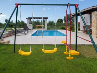 Children swing