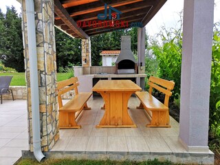 Patio and barbecue
