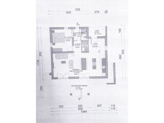 Villa Marčana Pianta del piano 41