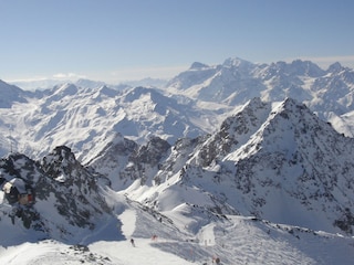 Ski am Mont Fort (3329m)