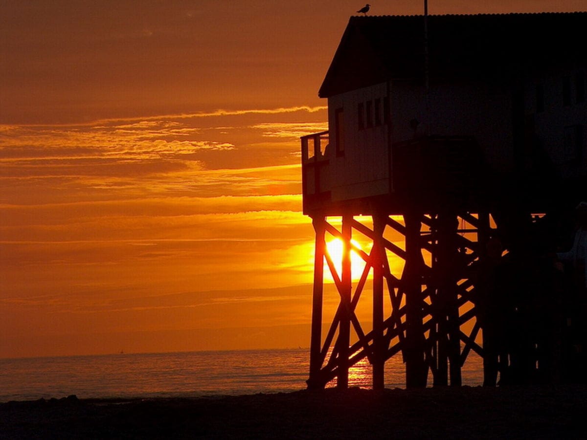 Sonnenuntergang am Strand