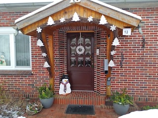 Auch im Winter Willkommen