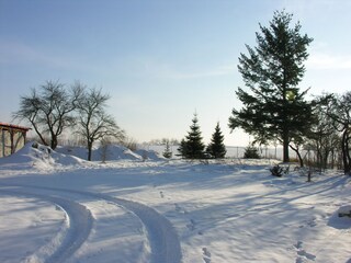 Winterzeit mit viel Schnee