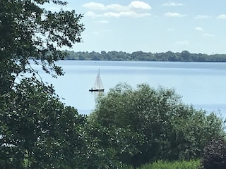 Segelboot auf dem Wittensee