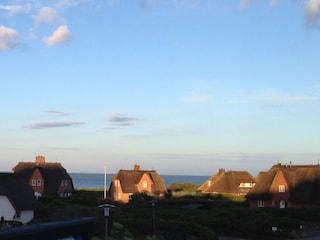 Blick zum  Wattenmeer