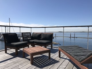 Chillen auf der Dachterrasse