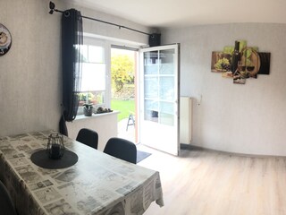 Ausblick in den Garten