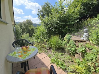 Morgendlicher Schattenplatz