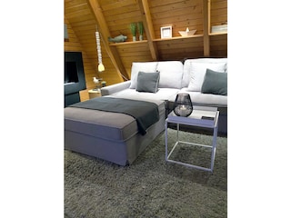 Sofa am Kamin