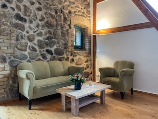 Wohnzimmer Ferienwohnung 1