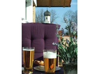 Weißwurstfrühstück Ostbalkon