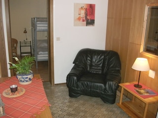 Lese-Ecke im Erdgeschoss