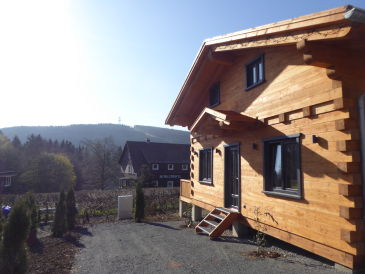 5-Sterne Blockhaus Panorama Hütte Ferienhaus