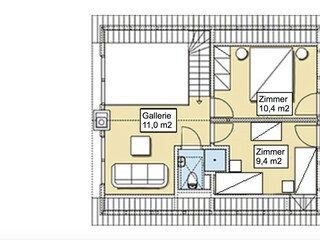 Grundriss Dachgeschoss