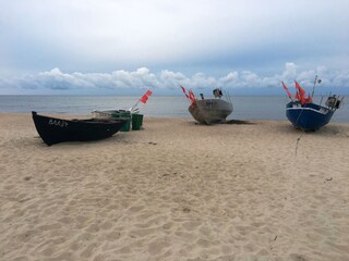 Strand vor der Tür