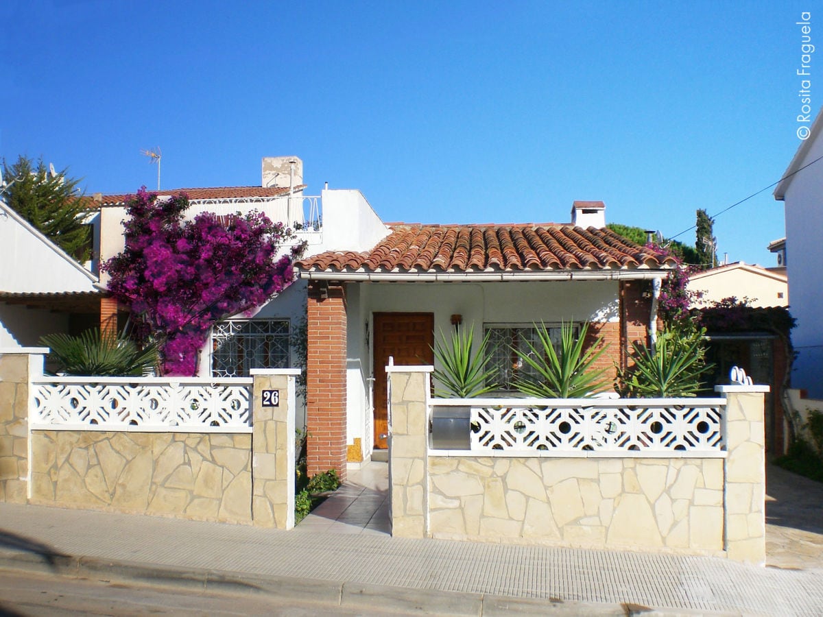 Frontalansicht der "Casa Amparo"