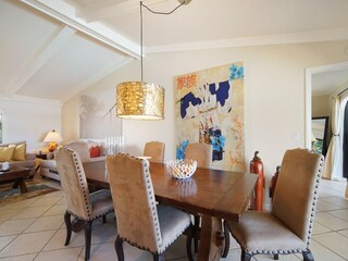 dining area of the holiday home in Cape Coral, FL