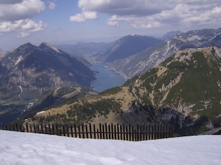 Blick vom Stanser Joch auf den Achensee Tirol